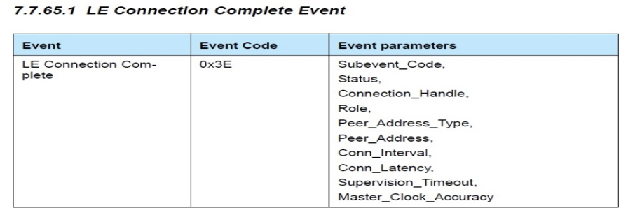 evt_le_conn_complete 